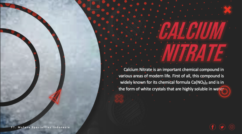 Jual Calcium Nitrate